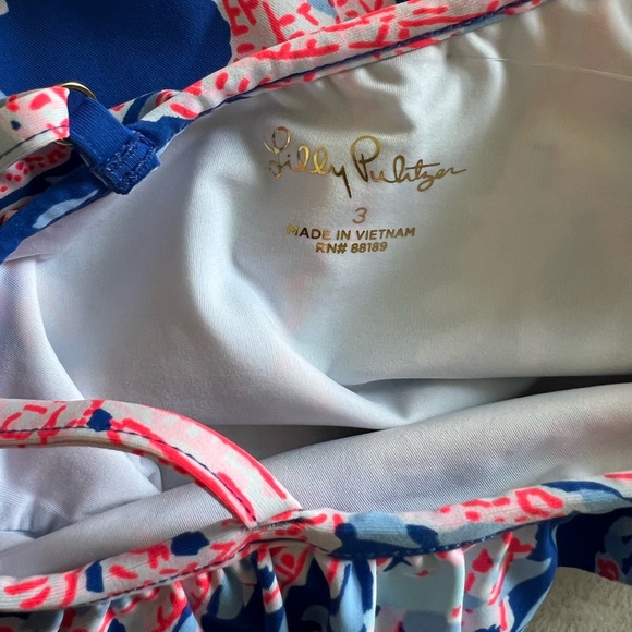{Lilly Pulitzer} Brand New Zita Swimsuit UPF 50+ - Picture 10 of 12